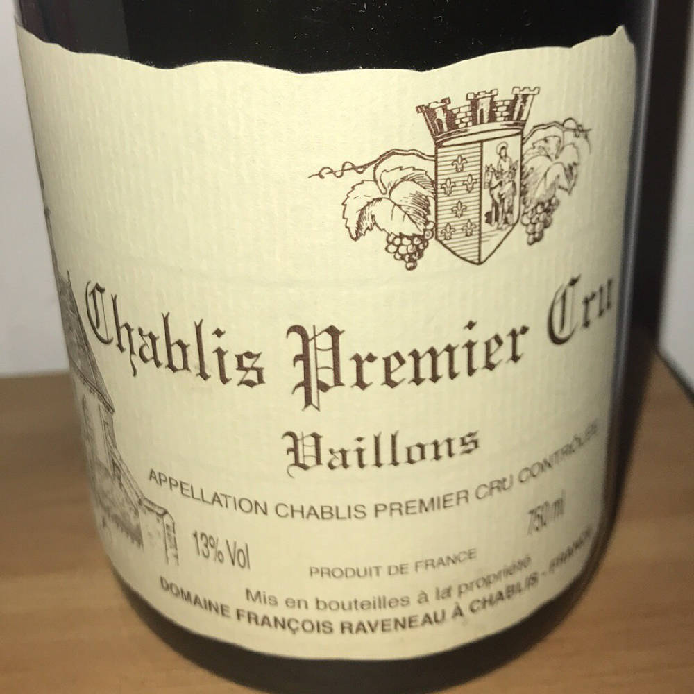 Raveneau Chablis 1er Cru Vaillons 2008