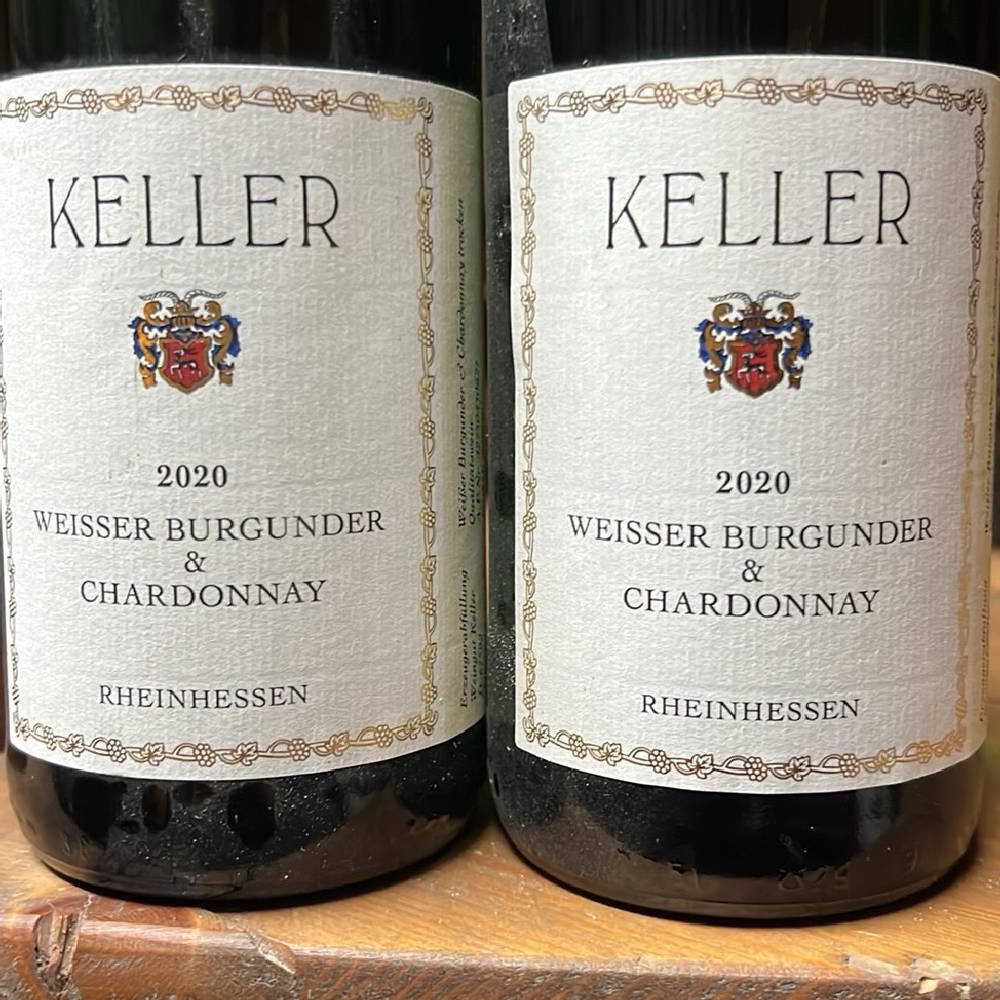 Keller Weissburgunder und Chardonnay 2 Fl