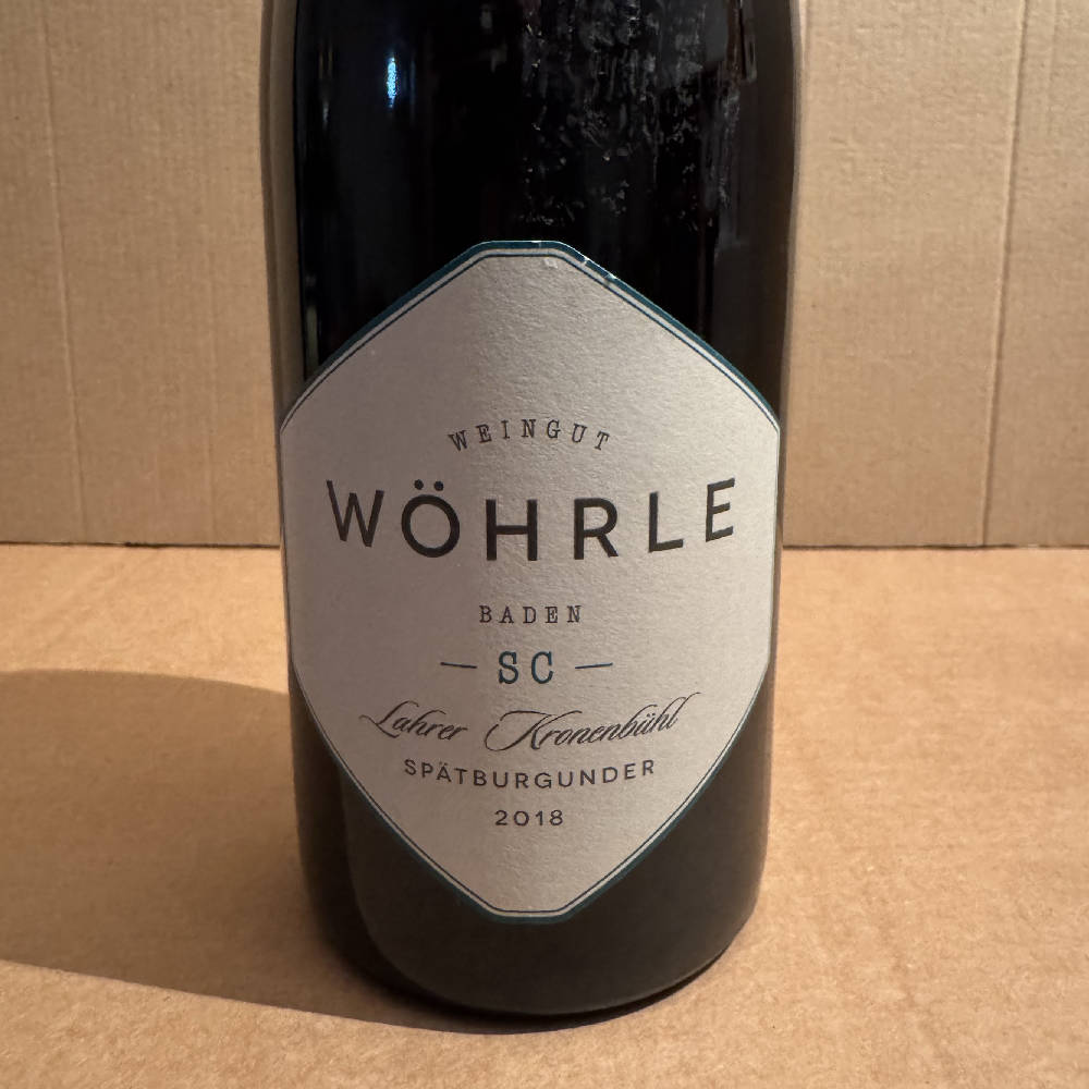 2018 Wöhrle Spätburgunder SC