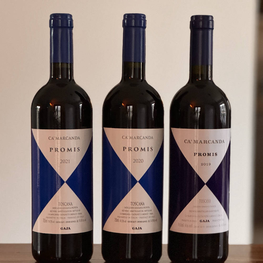 Verticale Angelo Gaja Ca Marcanda 19/20/21 