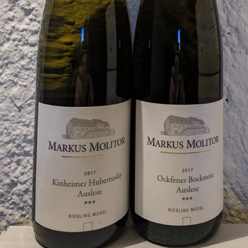 2 Fl. Molitor Auslese *** 2017 WK