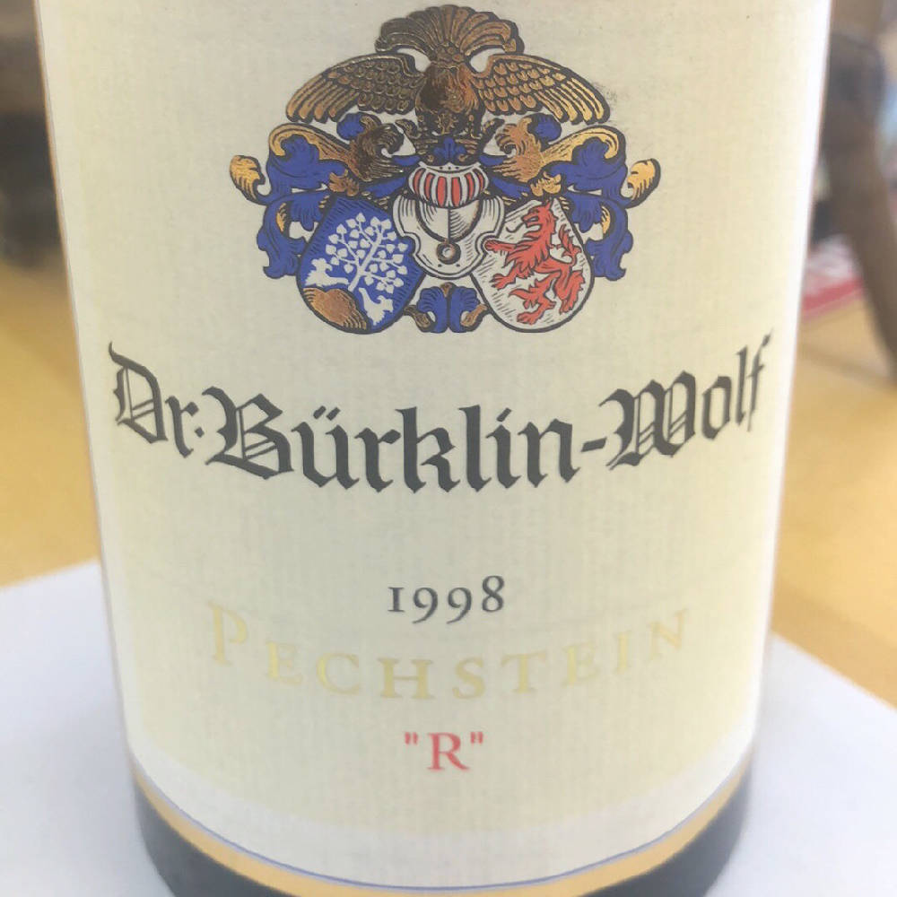 1998 Pechstein Auslese R Bürklin Wolf 