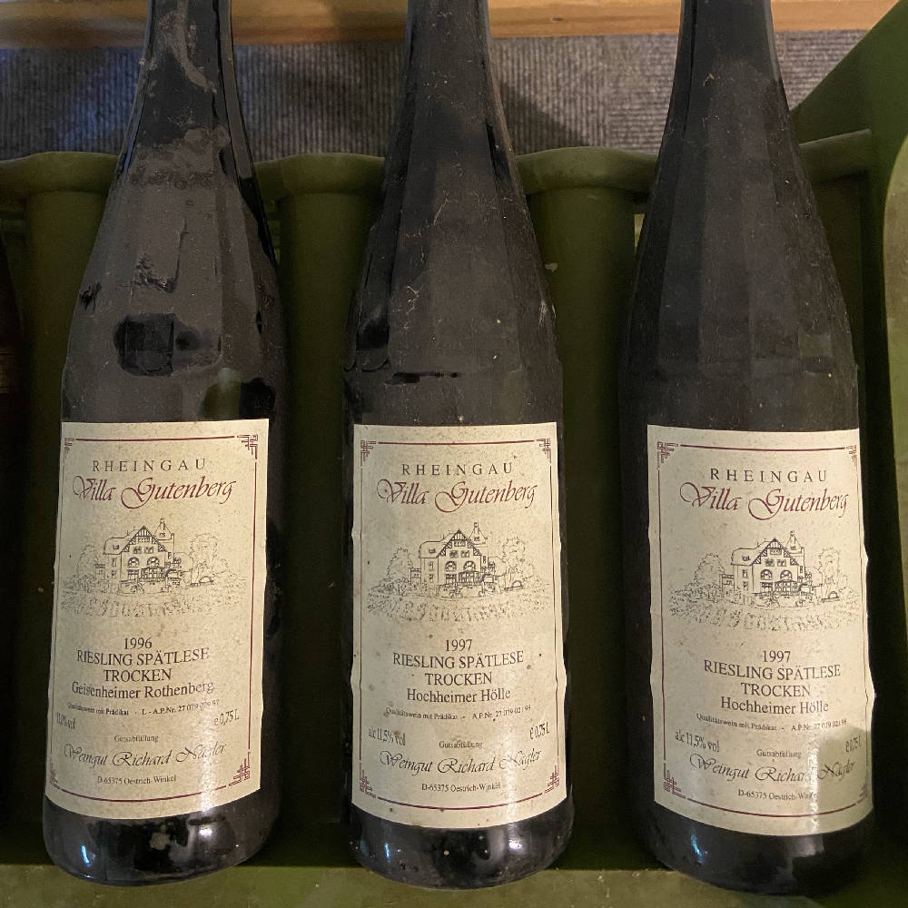 Riesling Spätlese 2x 1996er 2x 1997er Trocken 