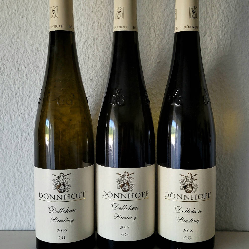 3 x Dellchen Weingut Dönnhoff 2016/2017/2018