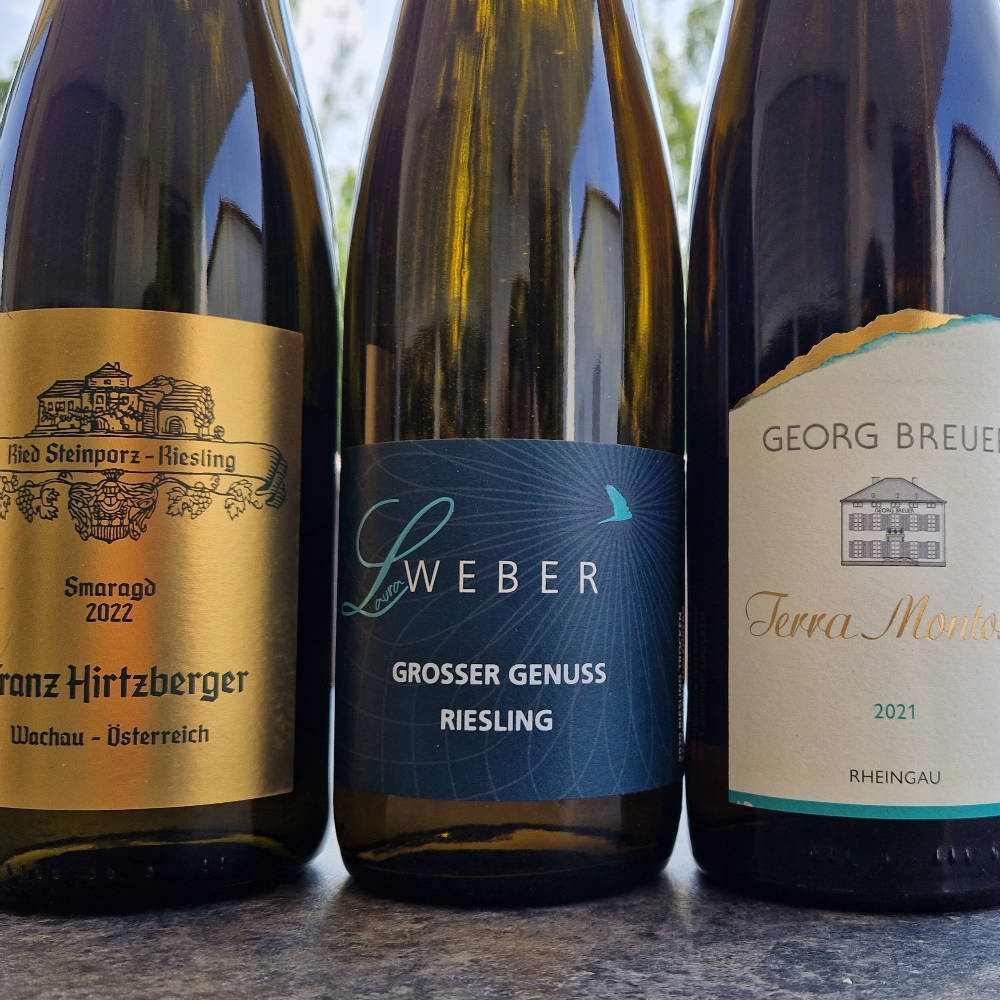 Riesling Paket mit 6 Fl. (je 2 Fl. pro Sorte)