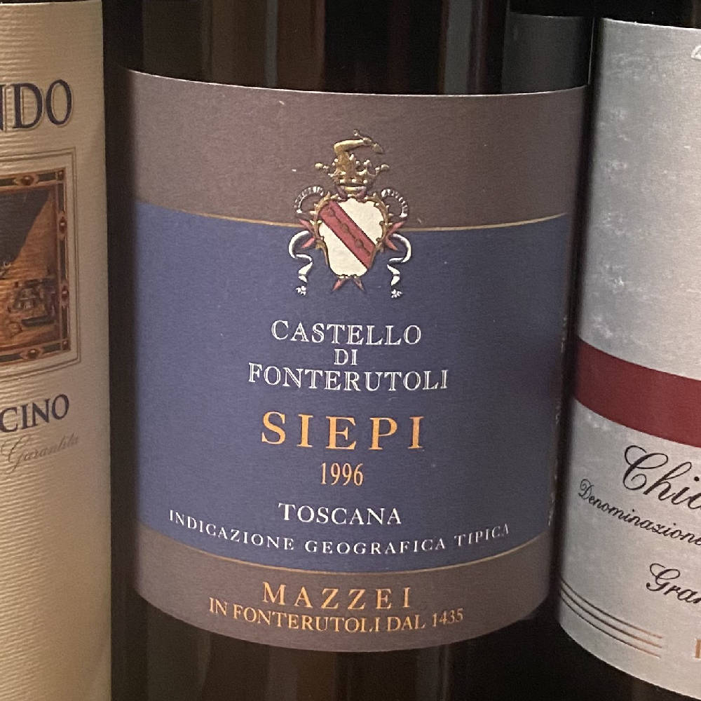 Castello di Fonterutoli Siepi 1996