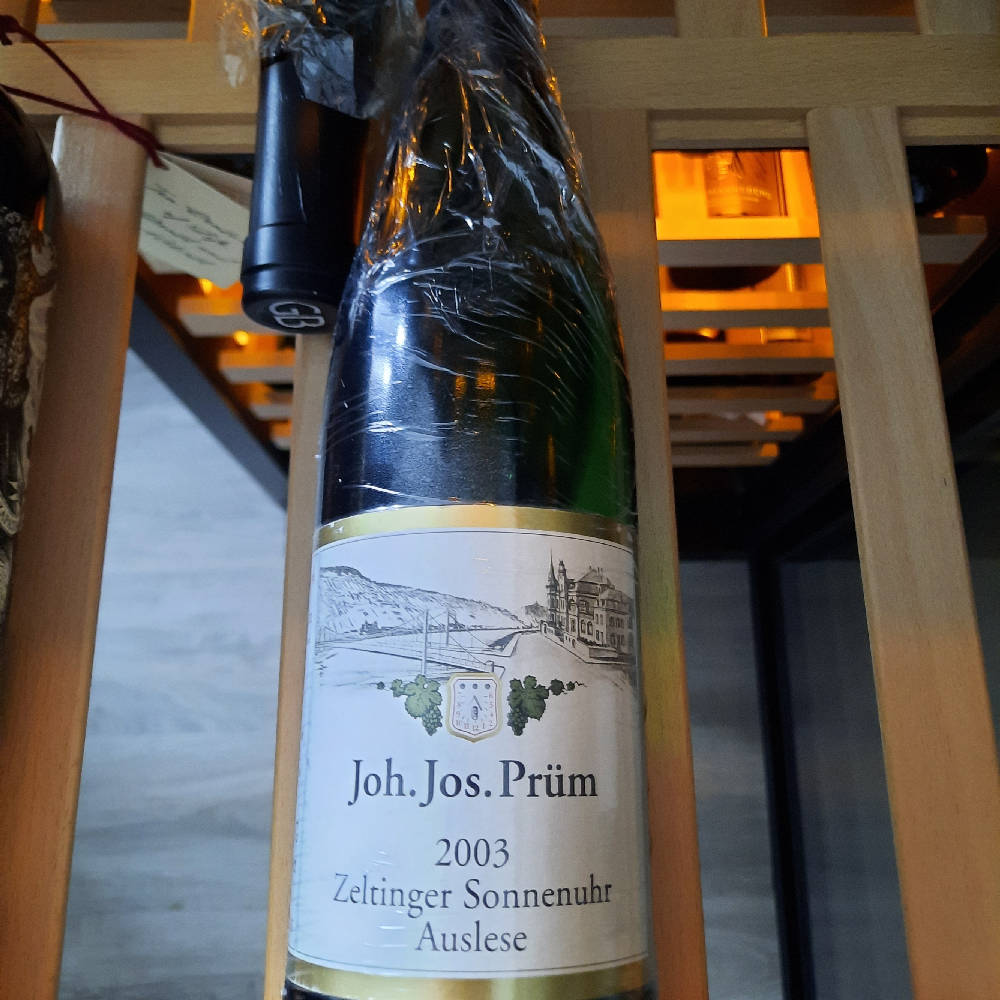 JJ Prüm Zeltinger Sonnenuhr Auslese 2003 0,75l