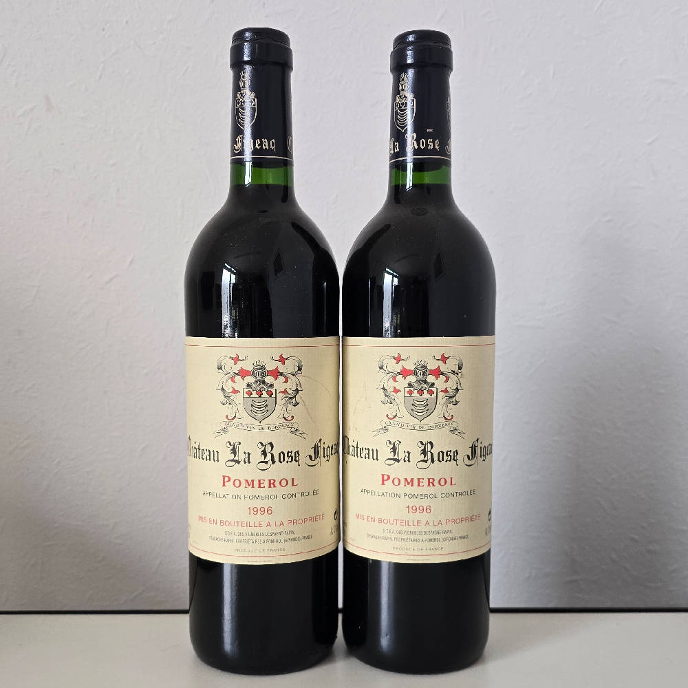 2 x Chateau La Rose Figeac 1996