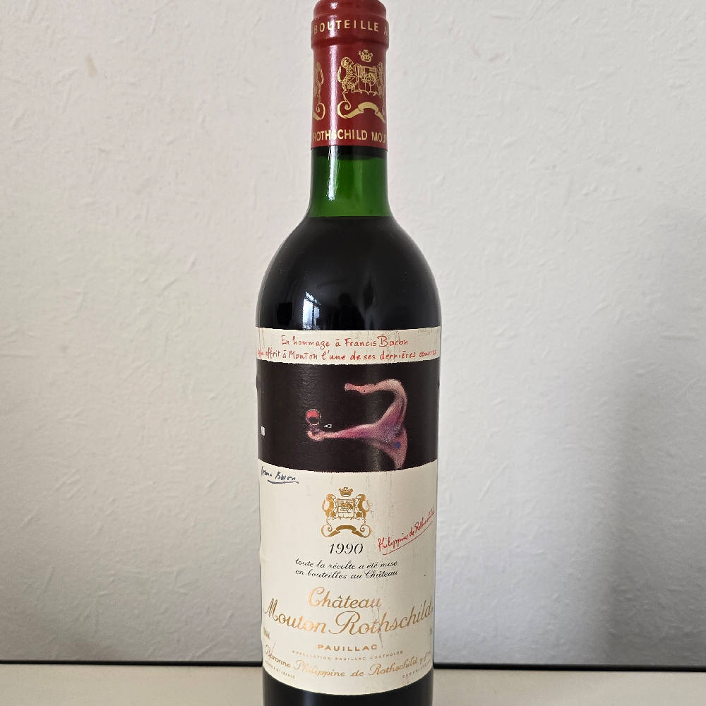 Chateau Mouton Rothschild 1990 - Rarität