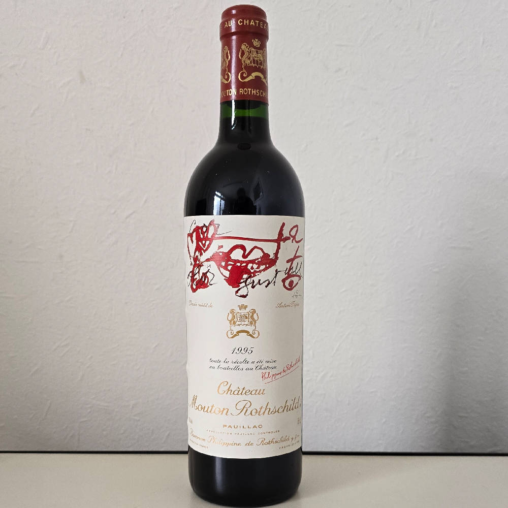 1 x Mouton Rothschild 1995 - Rarität
