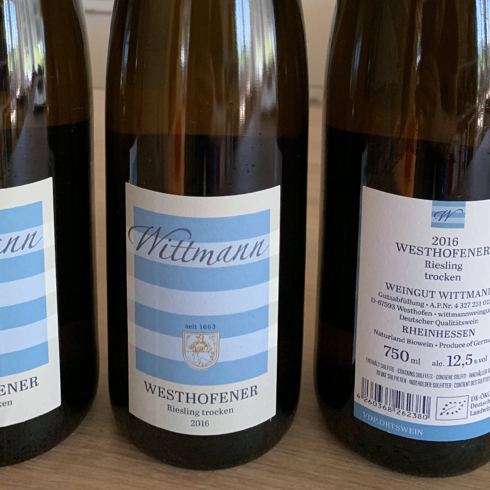Wittmann Westhofener Ortswein Riesling