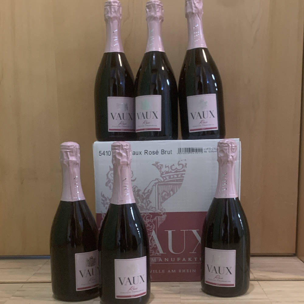 6 Flaschen VAUX Rose BRUT