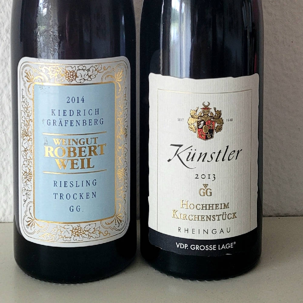 2 x Rheingau GG gereift