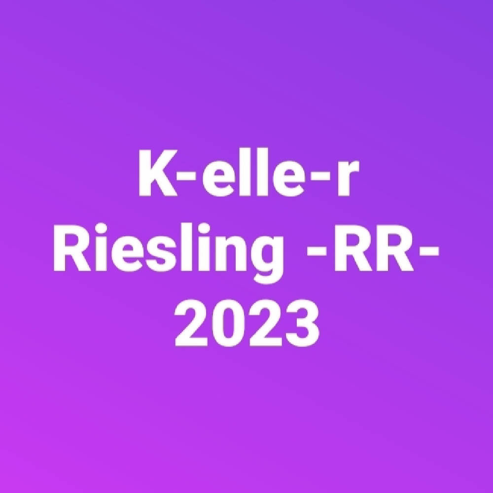 Keller Riesling -RR- 2023