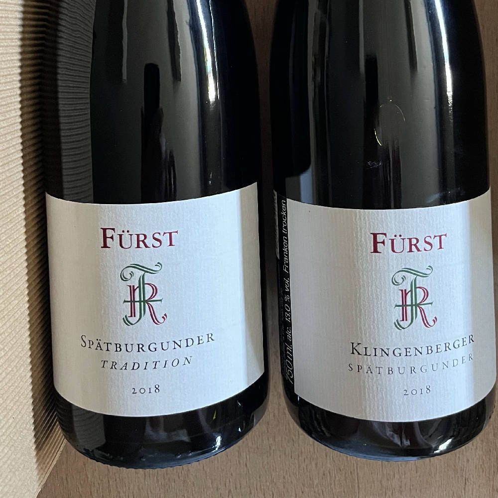 Fürst Spätburgunder 2018 Tradition und klingenberg 