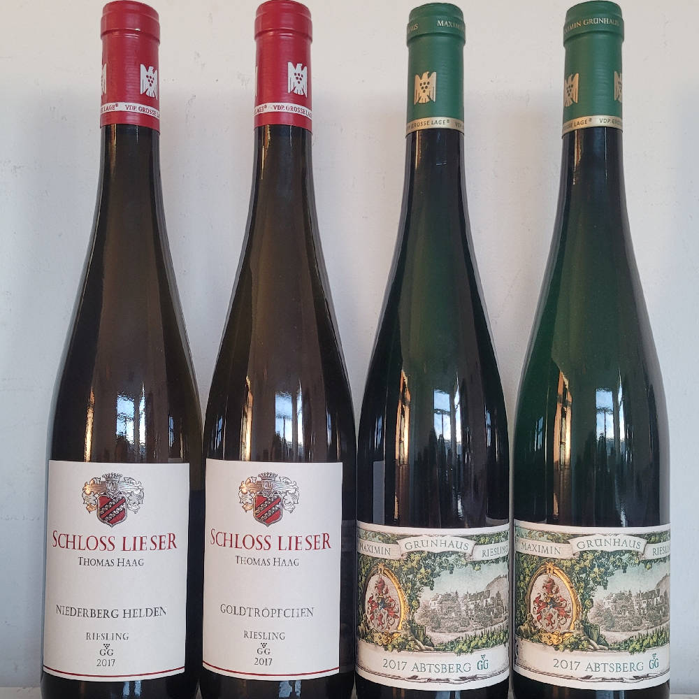 4 x Mosel Saar Ruwer Grosse Gewächse -Festpreis 