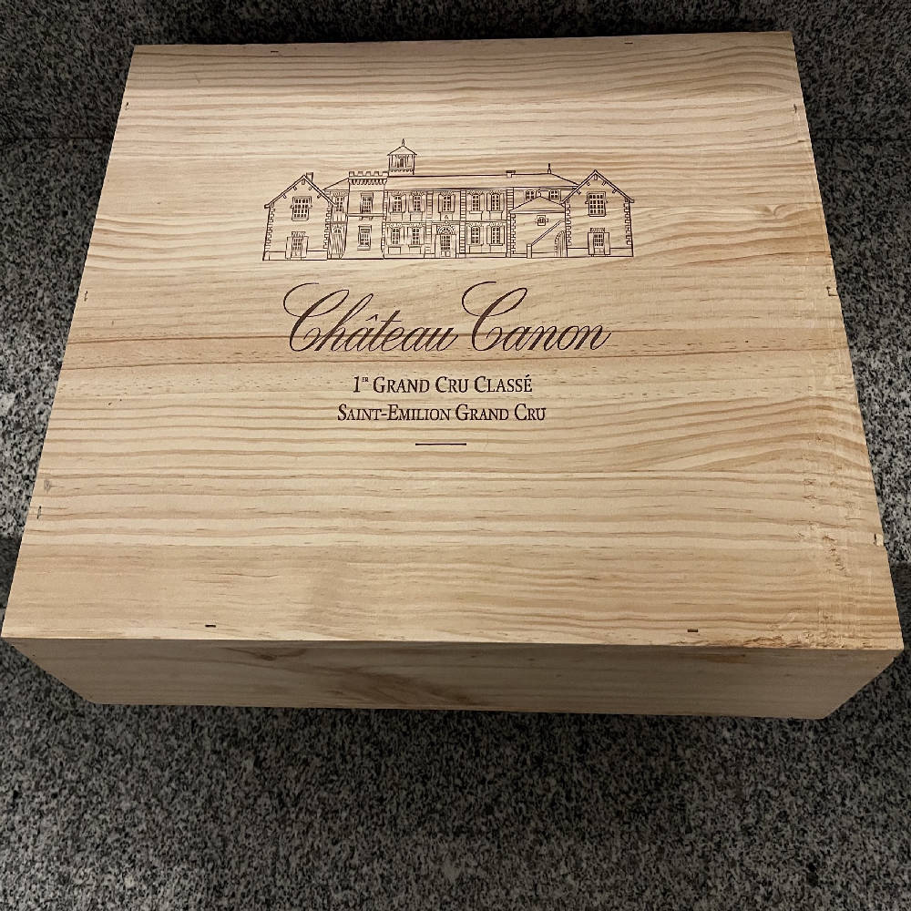 Chateau Canon St. Emilion Bordeaux Jahrgang 2019 6 Flaschen in OHK