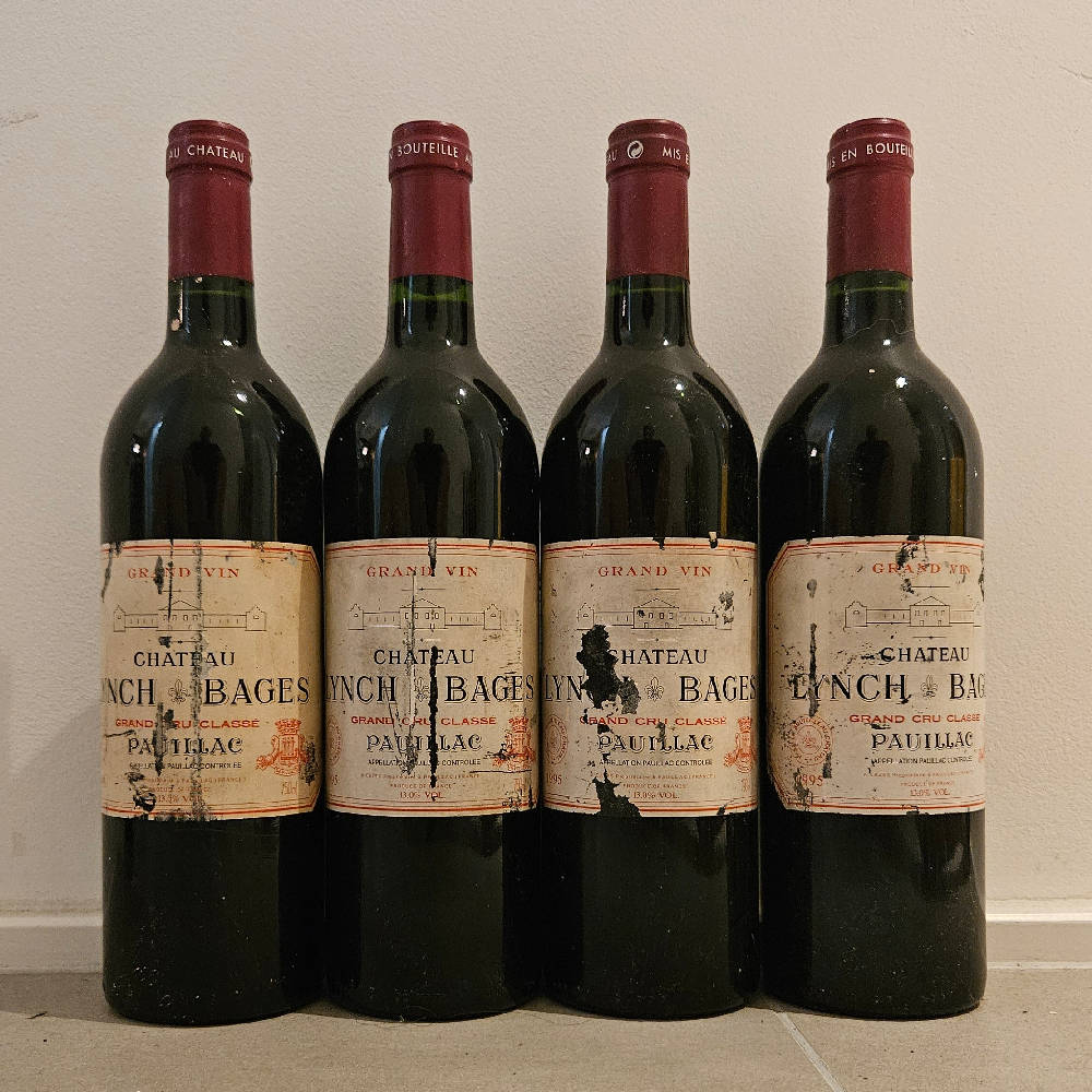 Chateau Lynch Bages 1995 - 4 Fl. verfügbar 