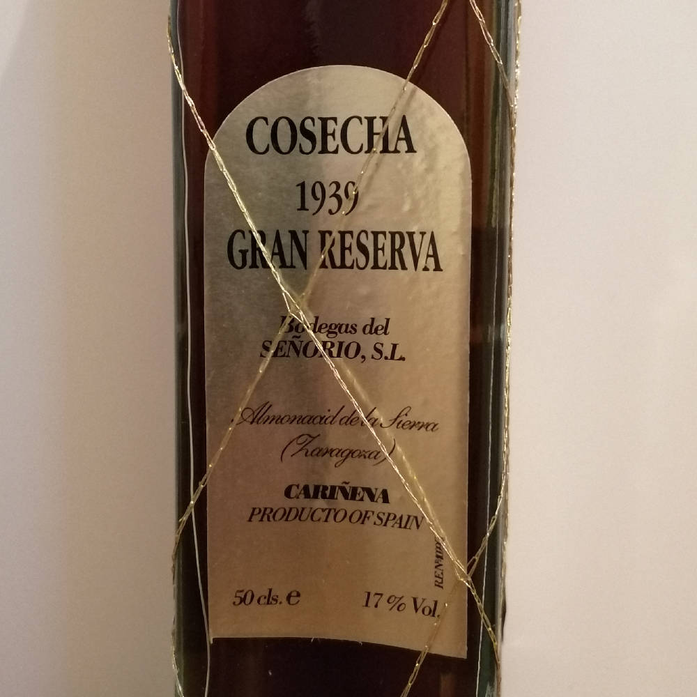 Cosecha Gran Reserva 1939