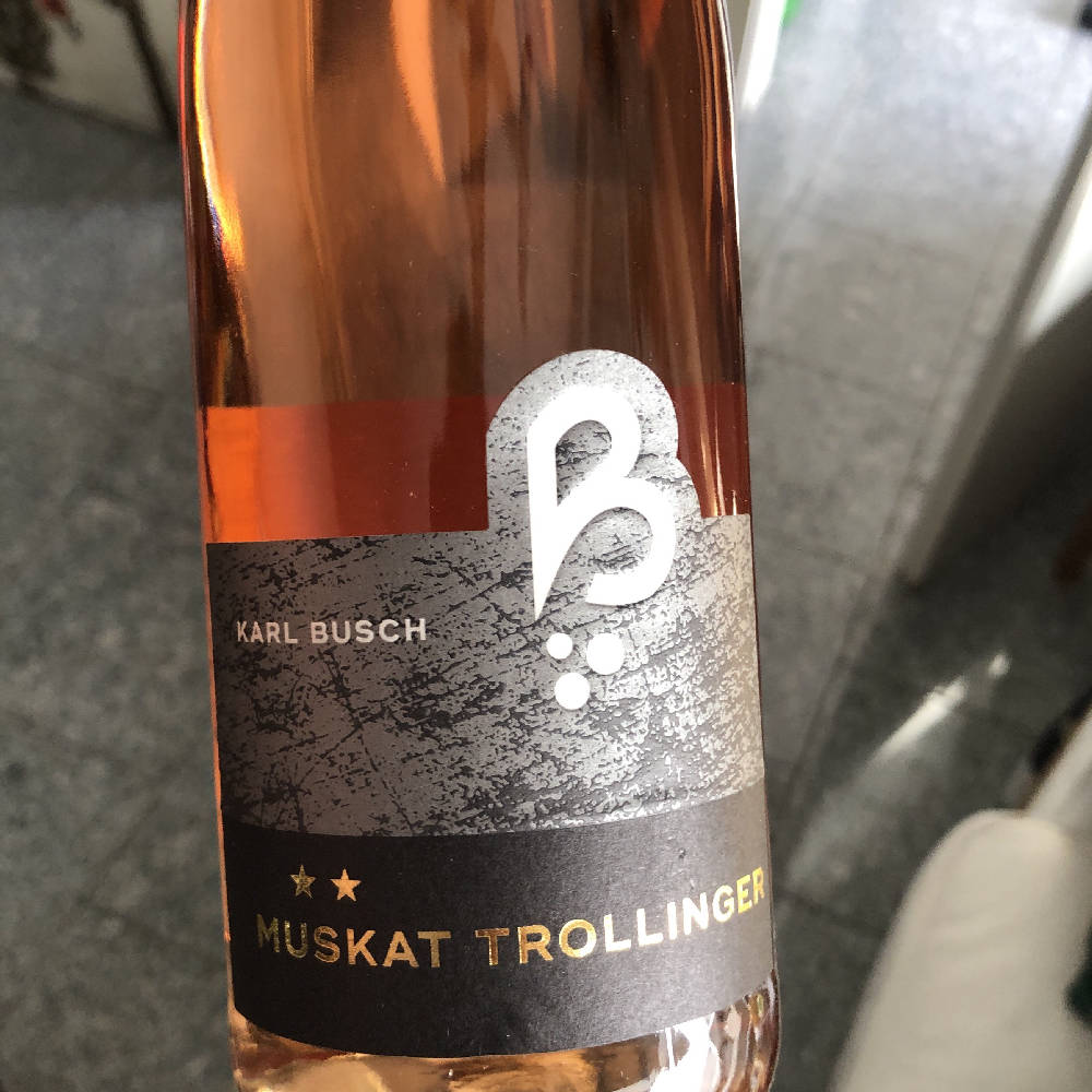 Karl Busch Rose Muskat Trollinger 2019