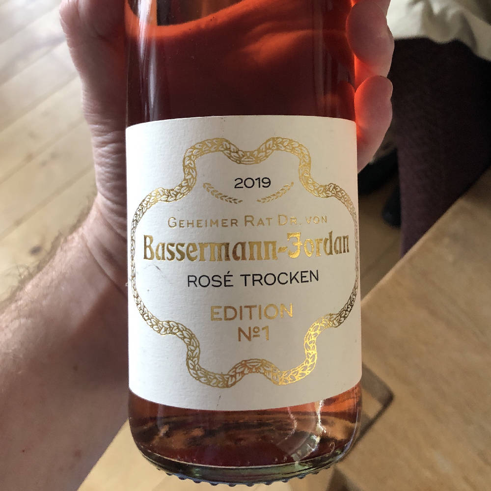 geheimer rat dr von Bassermann Jordan Rose trocken Edition no 1 2019