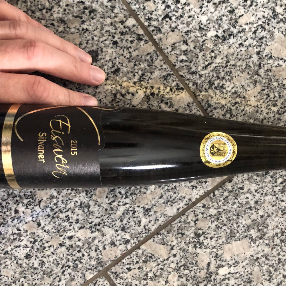 Silvaner Eiswein 2015 Binger St. Rochuskapelle Rheinhessen goldene Kammerpreismünze 