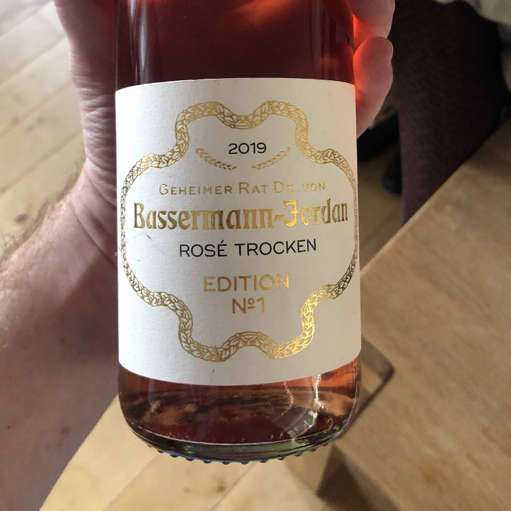 Bassermann Jordan Geheimer Rat Dr. von Rose trocken edition no1 2019