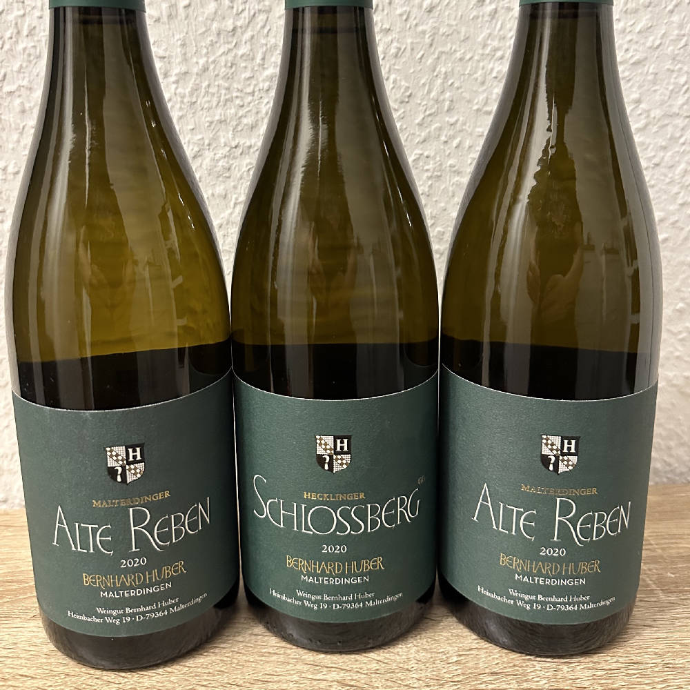 1 x Huber Schlossberg Chardonnay GG 2020 & 2 x Alte Reben 2020