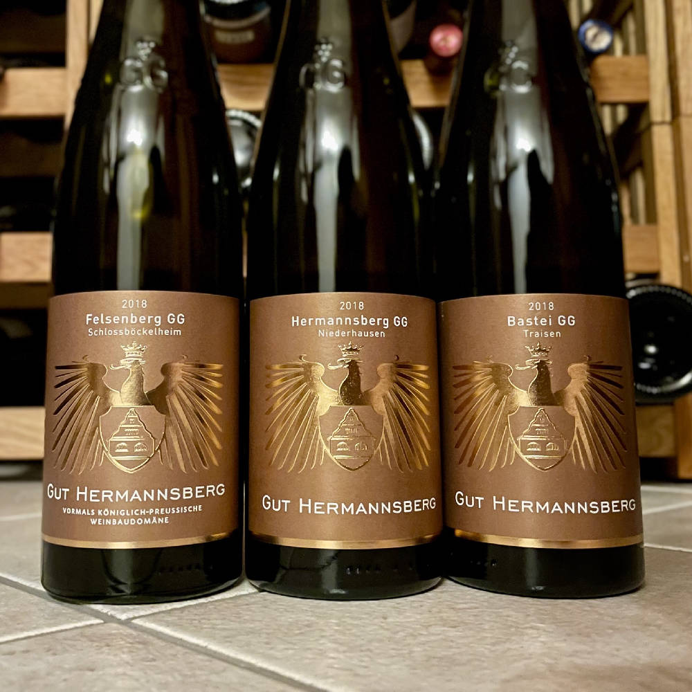 Gut Hermannsberg Riesling GG 2018 3er Paket