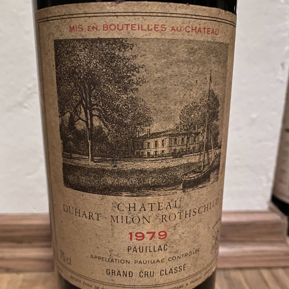 Château Duhart Milon Rothschild 1979