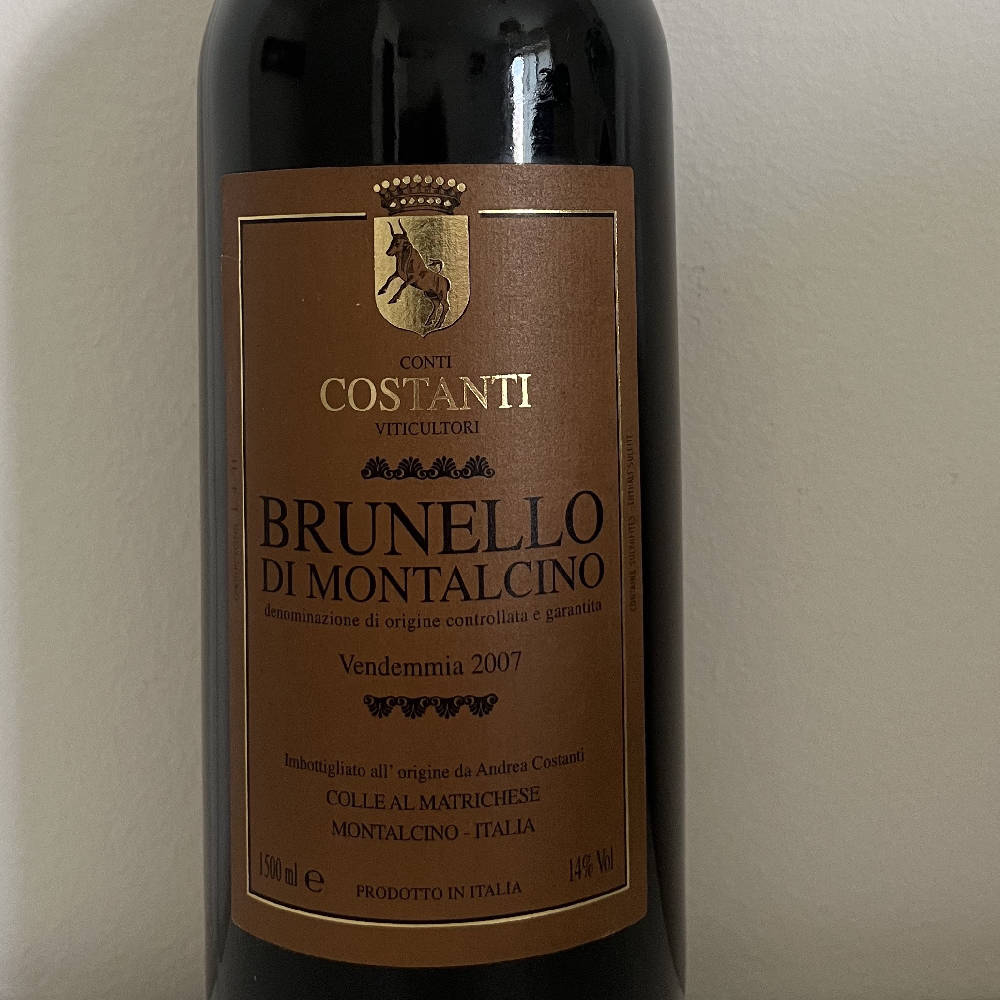 Brunello di Montalcino Costanti 2007 1,5l Magnum 