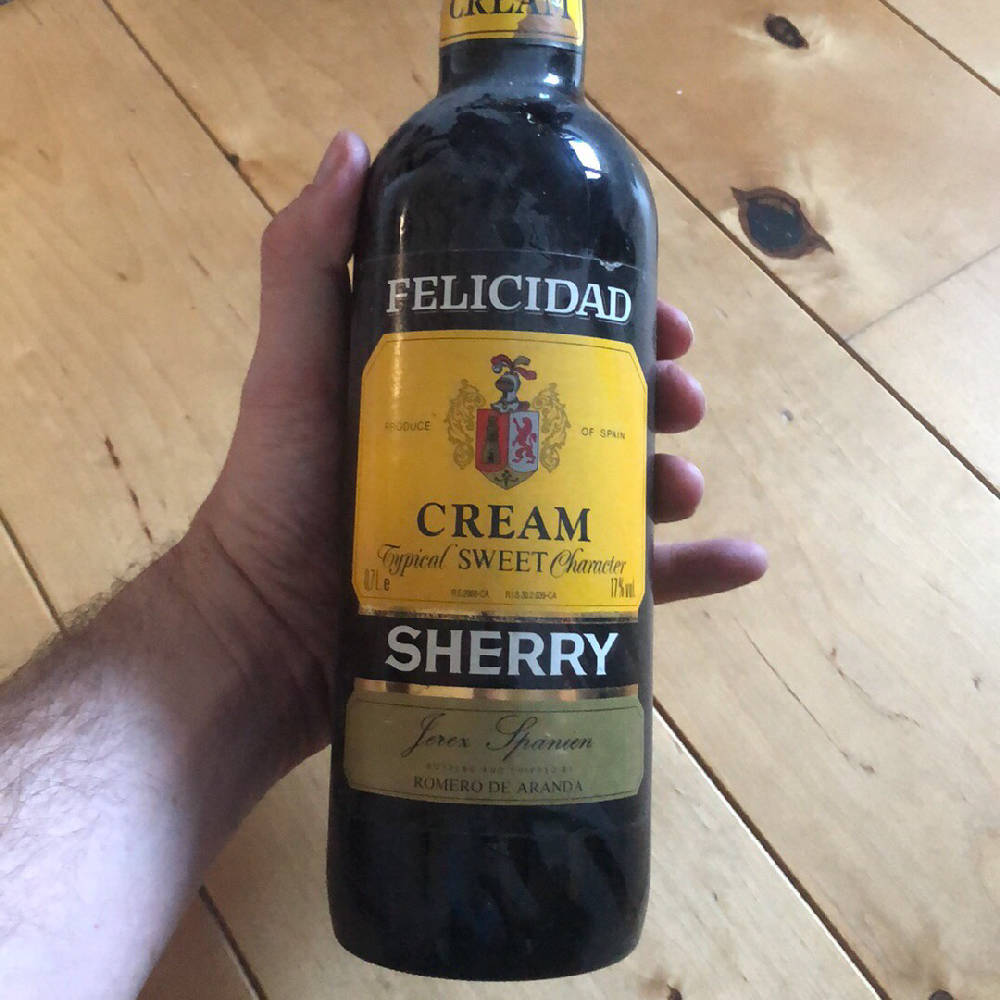 Felicidad Sherry ca 20 Jahre alt Cream Typical Sweet Character Jerez Spanien