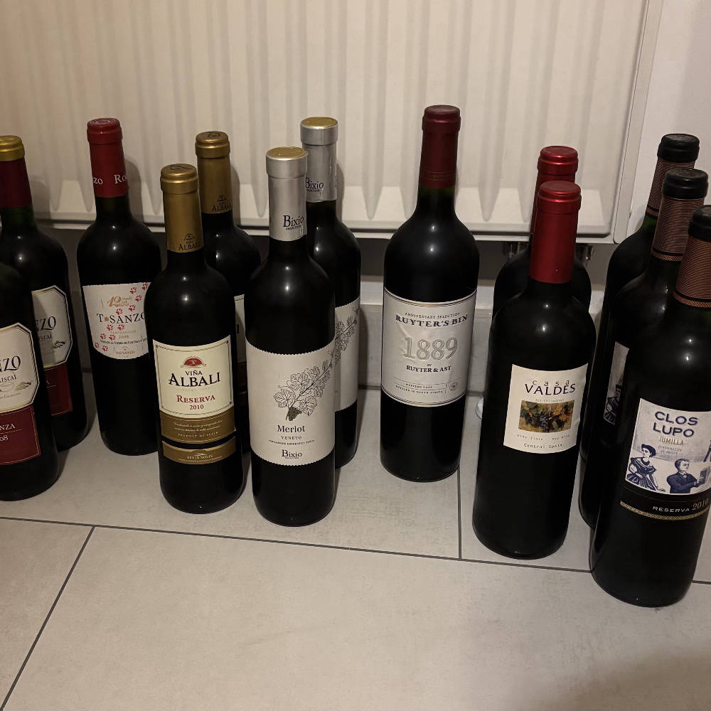 Weinpaket 35 Flaschen Wein
