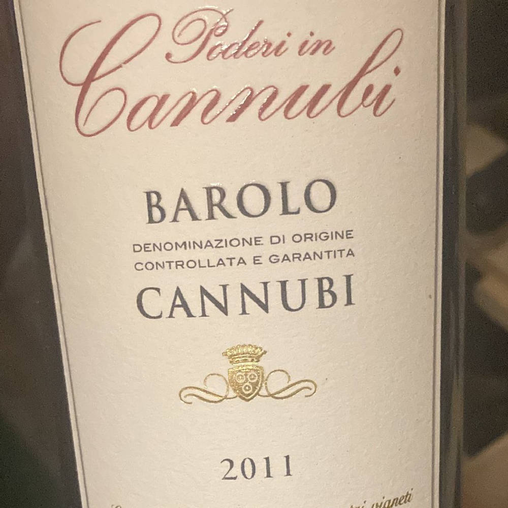 Barolo 2011 Cannubi Tenuta Carreta