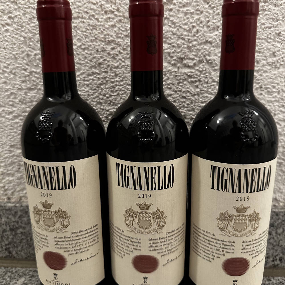 Tignanello Toscana IGT 2019 Marchesi Antinori - 96 RP