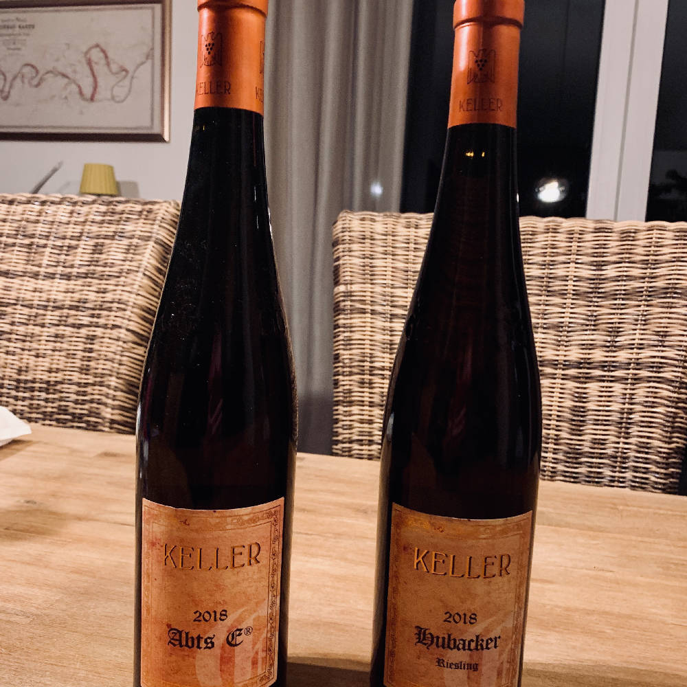 6 Flaschen KPK Keller Paket Abtserde, Hubacker Chardonnay Reserve 