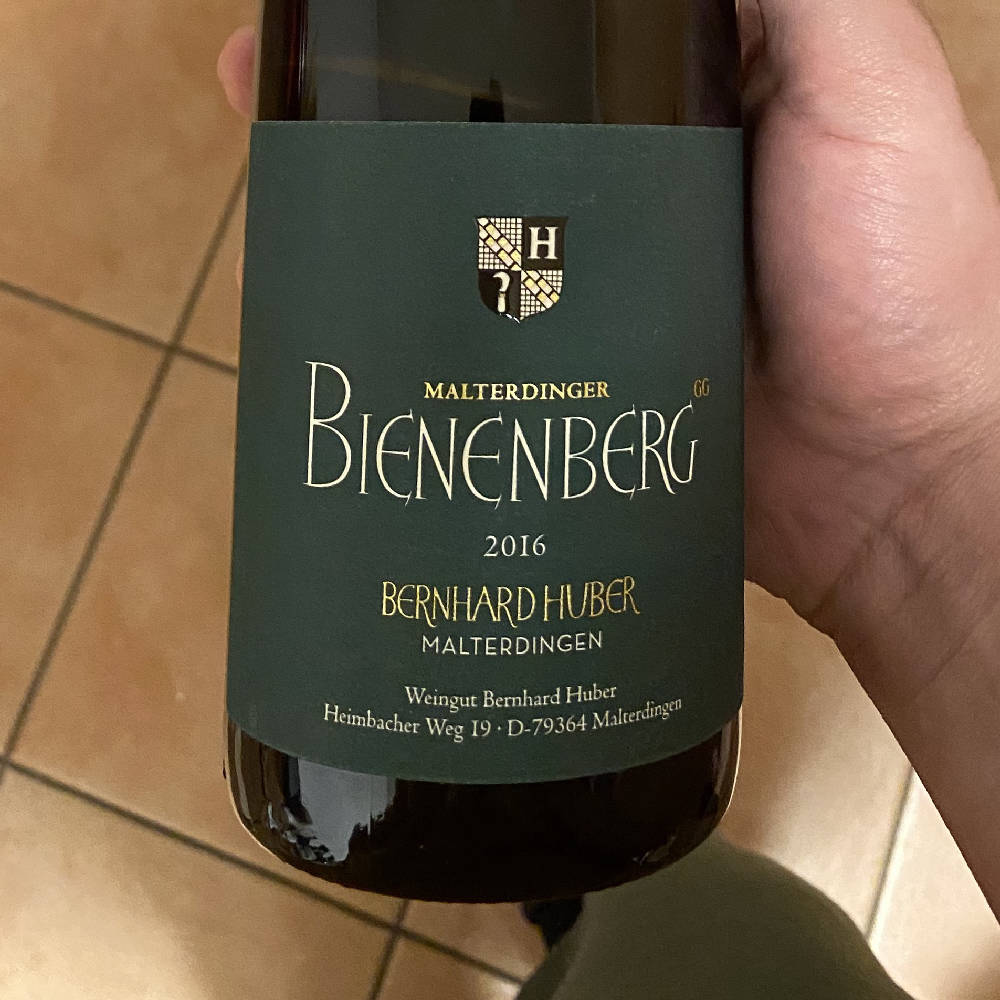 Bernhard Huber Bienenberg Chardonnay 16/17/18