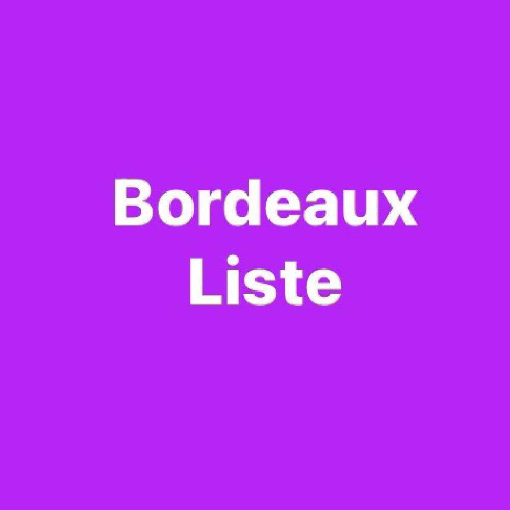 Große Liste trinkreife und angereifte Bdx 