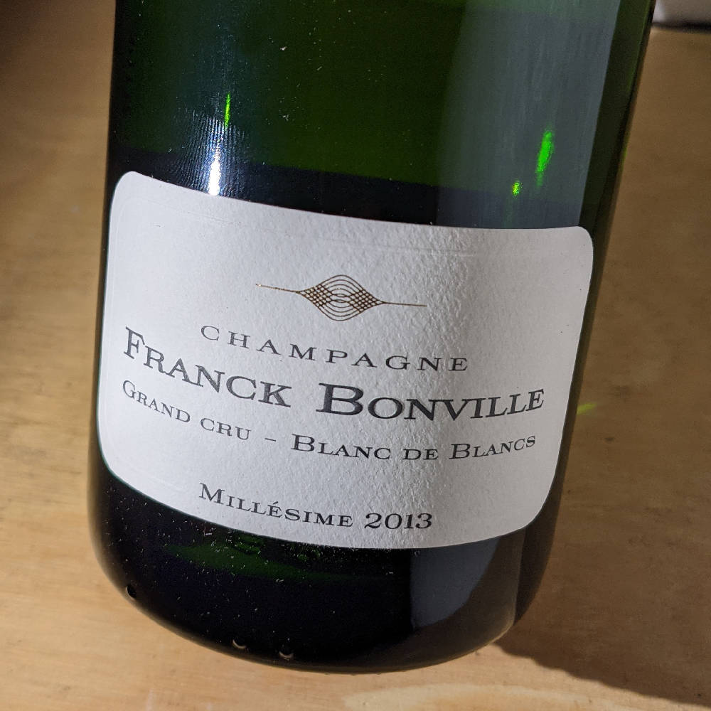 Franck Bonville BdB Grand Cru Millesime 2013