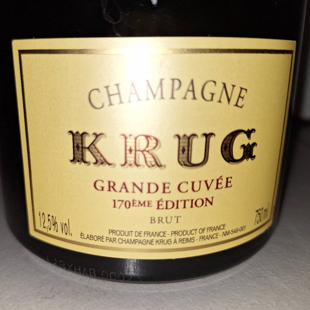 Krug Grande Cuvée 170ème Édition