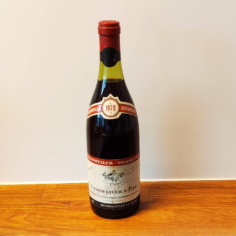 Geisweiler et Fils Bourgogne 1970