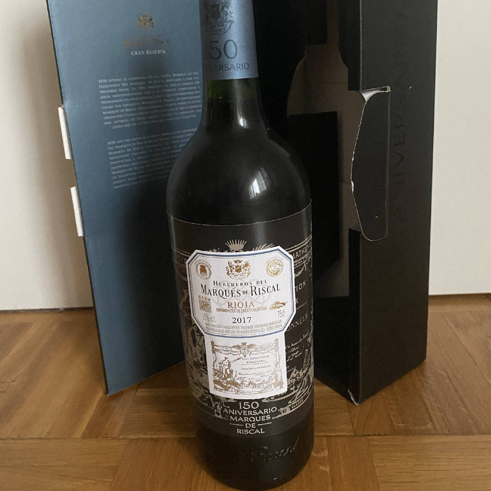 2017 MARQUES DE RISCAL RIOJA GRAN RESERVA 150TH ANNIVERSARY EDITION