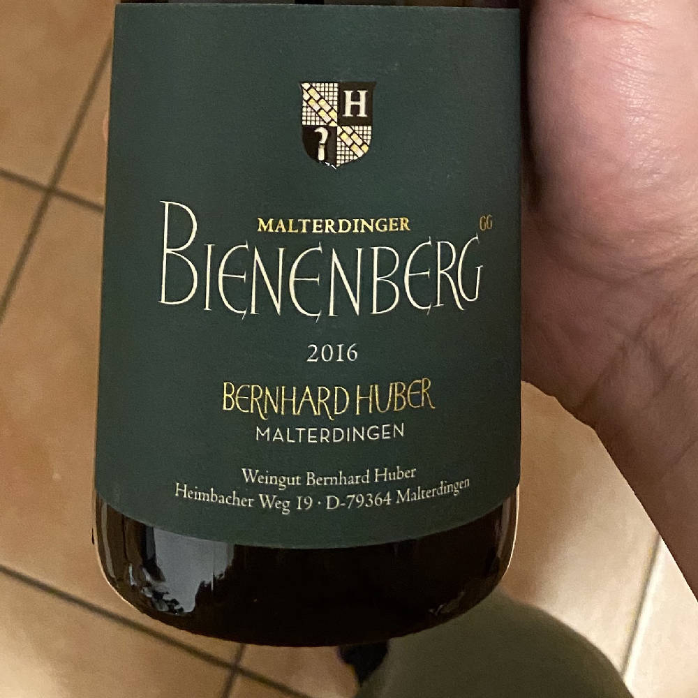 Huber Bienenberg Chardonnay 16 und 17