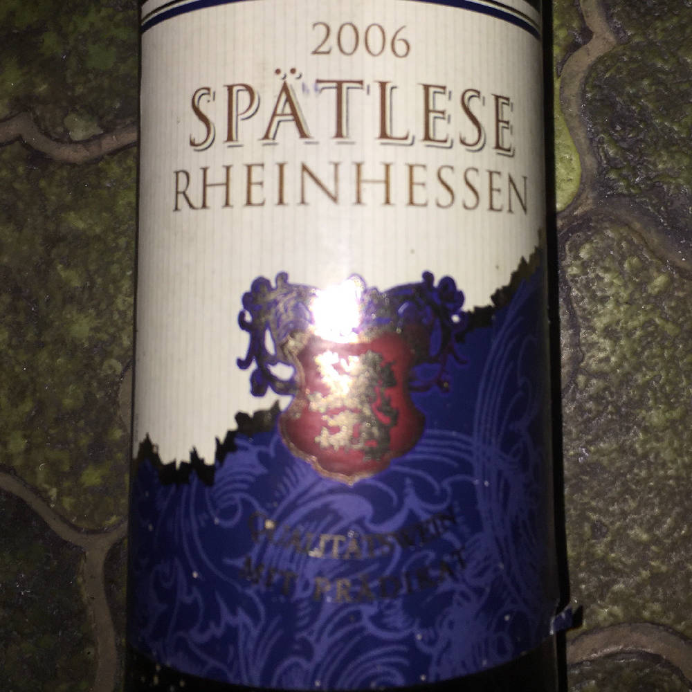 Spätlese 2006 Rheinhessen 