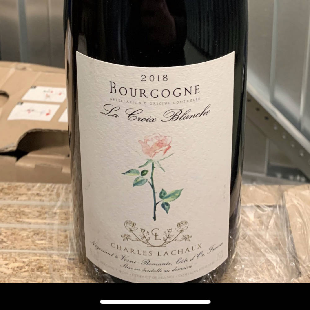 Charles Lachaux Bourgogne La Croix Blanche 2018