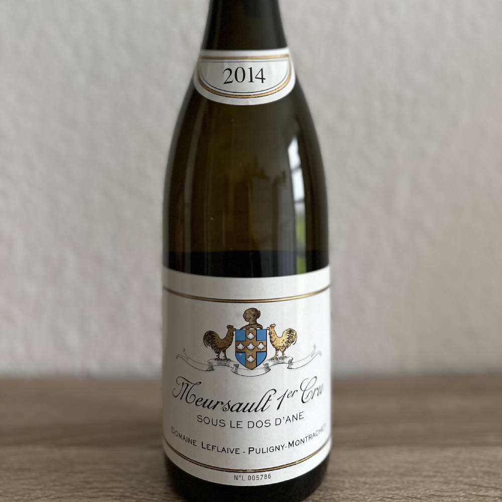 2014 Domaine Leflaive Meursault 1er Cru Sous Le Dos D‘Ane