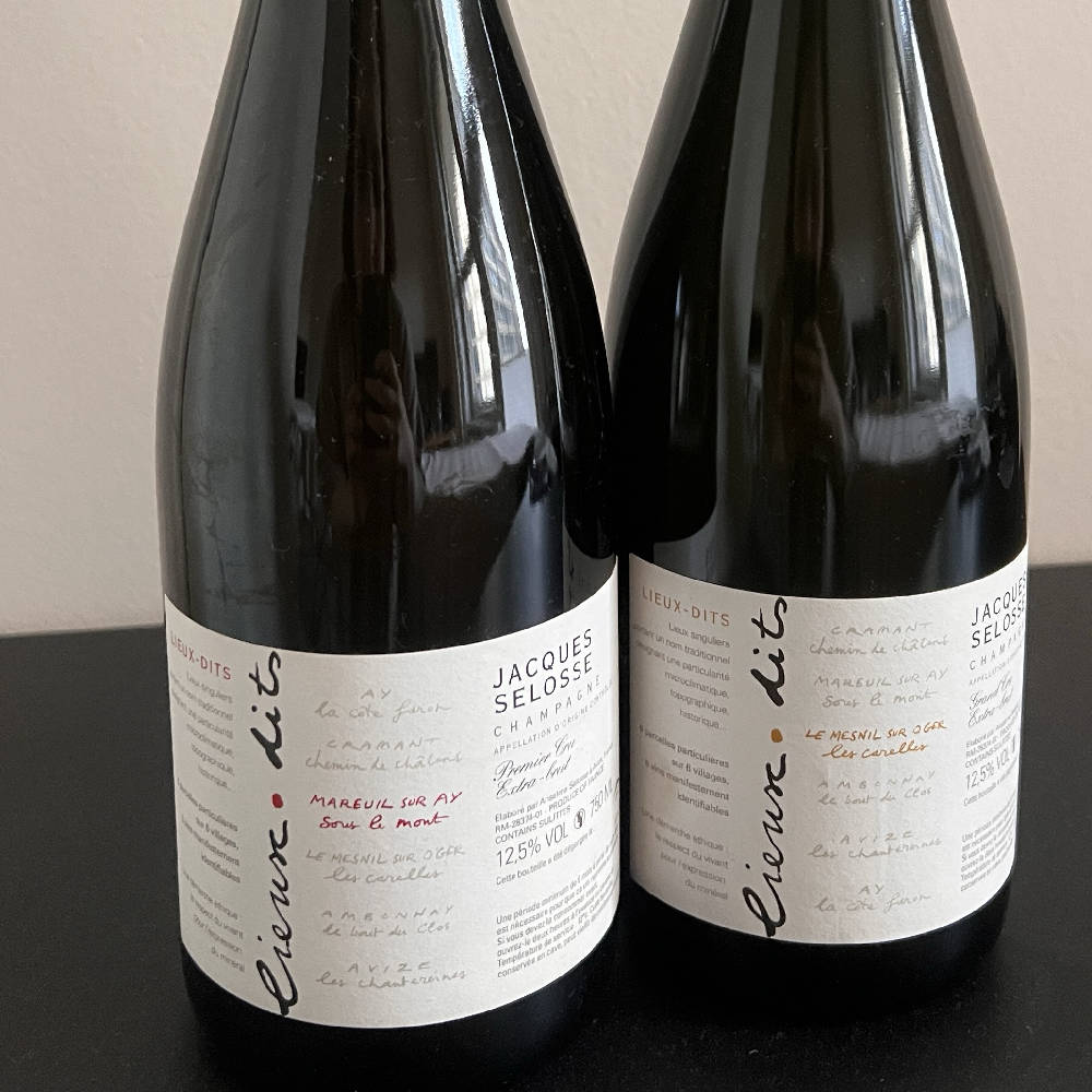 Jacques Selosse Lieux-dits Les Carelles, Sous Le Mont