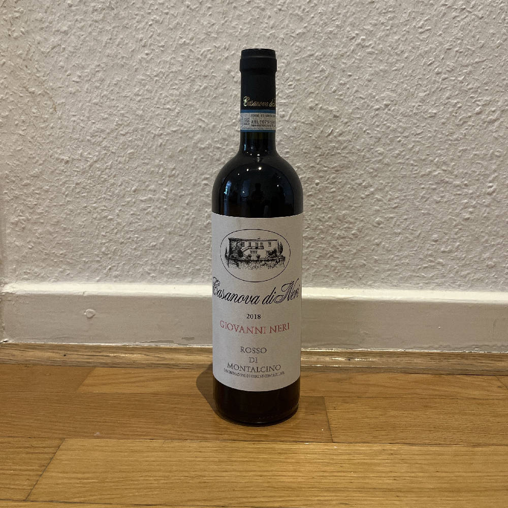 2x Casanova di Nero Rosso di Montalcino Giovanni Neri 2018