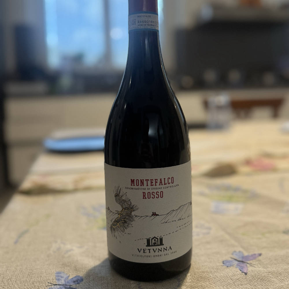 montefalco rosso Vetunna