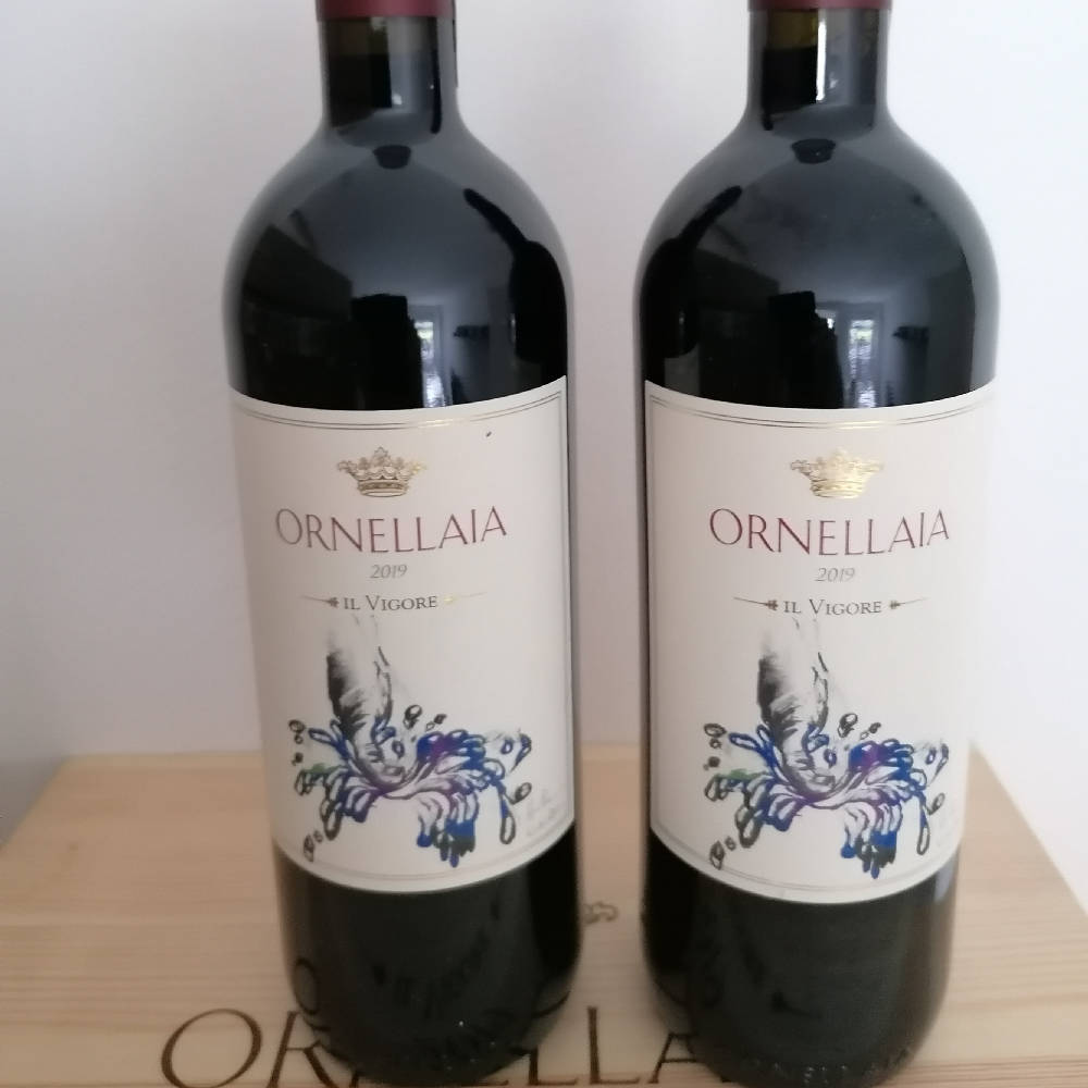 2x Ornellaia Bolgheri 2019 "Il vigore" Sonderetikett 